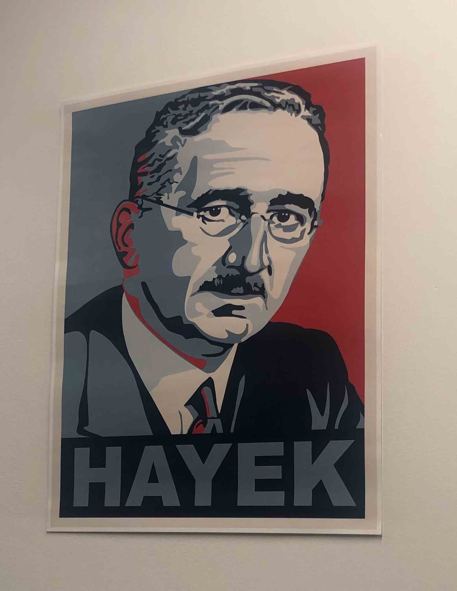 F.A. Hayek Poster