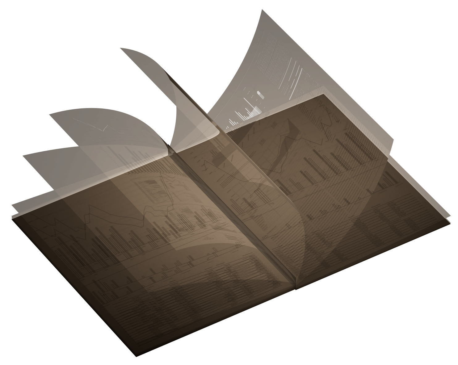 River's financial book illustration