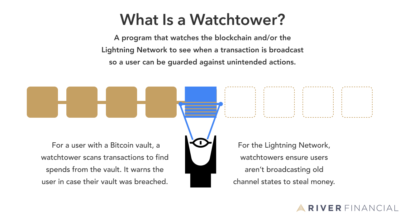 Bitcoin vault watchtower