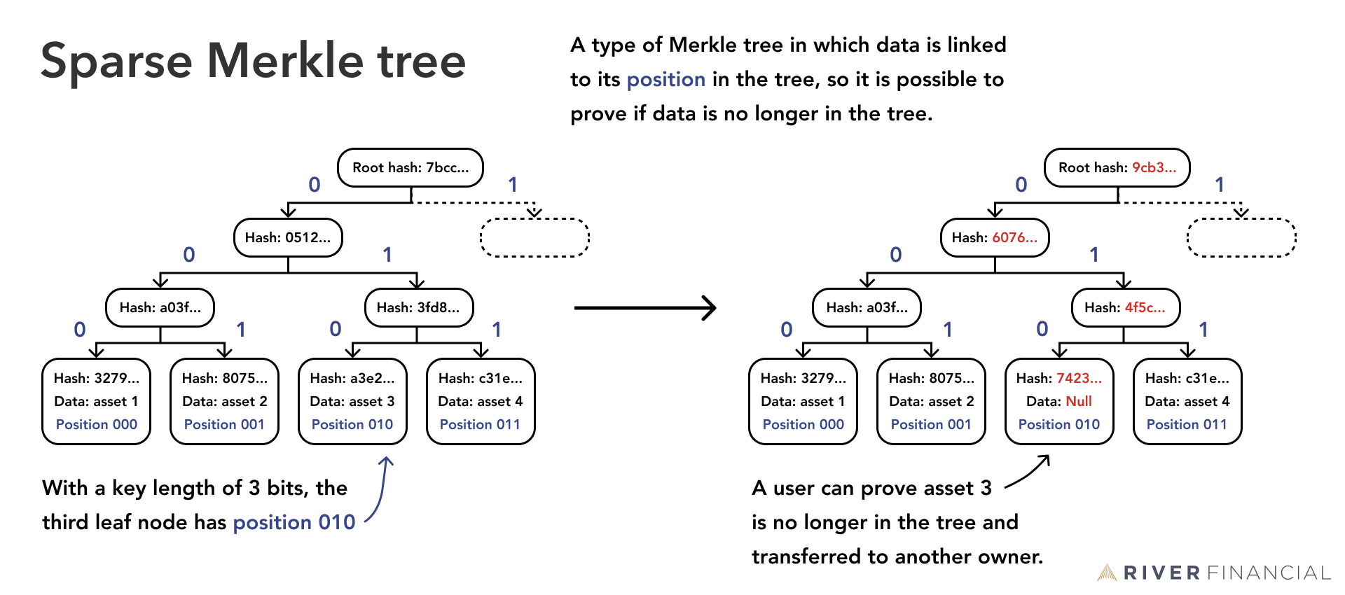Sparse Merkle tree