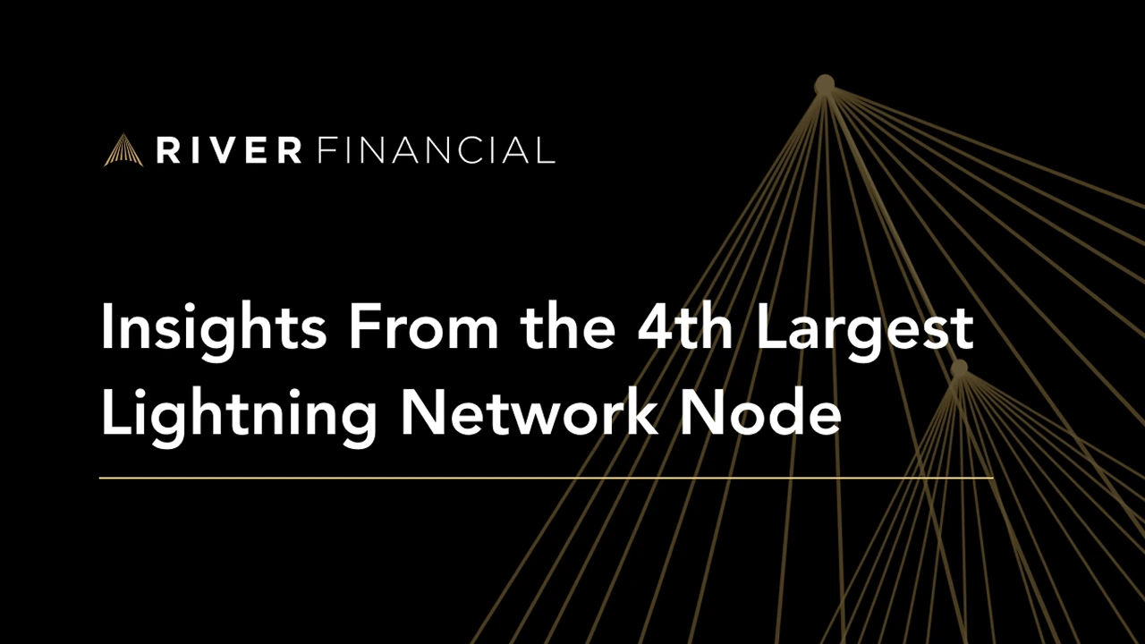 Insights From the 4th Largest Lightning Network Node