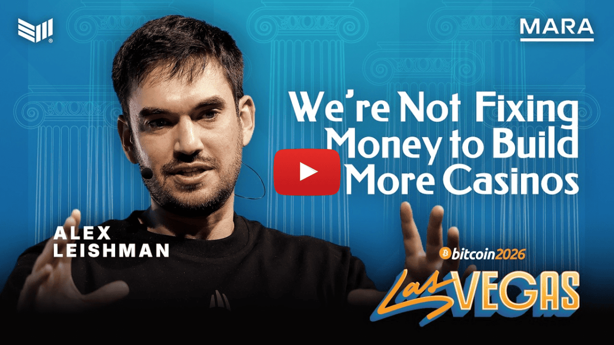 Alex Leishman: We're not fixing money to build more casinos - River